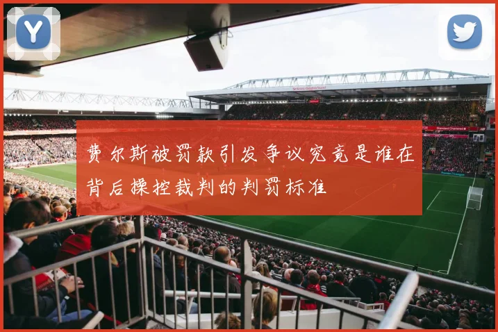 费尔斯被罚款引发争议究竟是谁在背后操控裁判的判罚标准